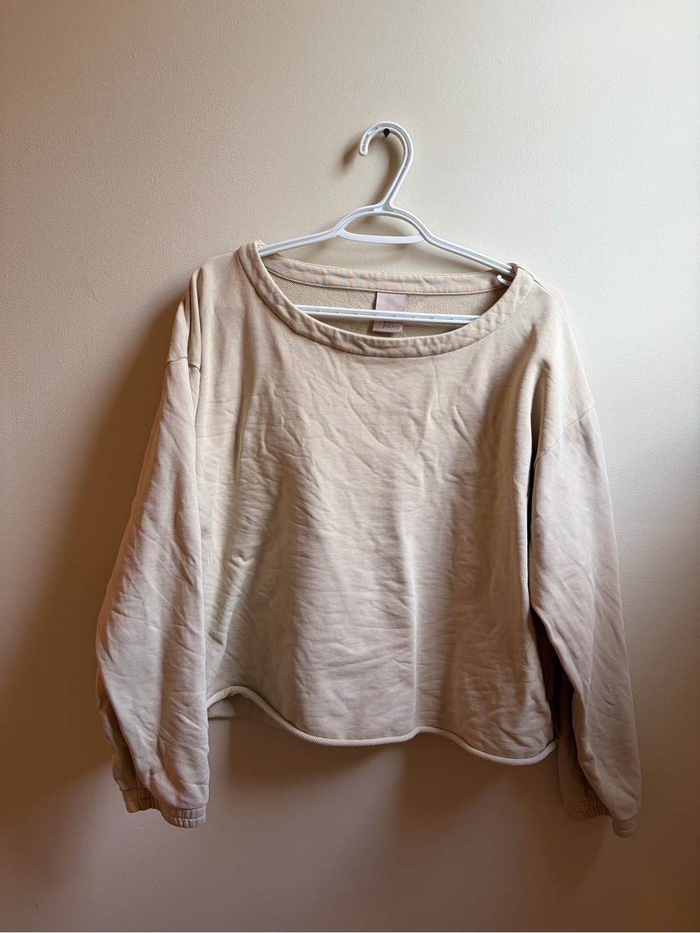 Cream Women's Sweatshirt - Soft Focus